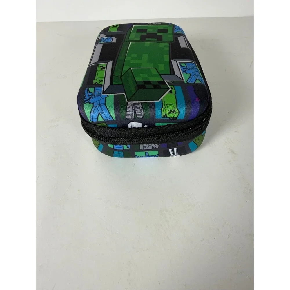 Minecraft Molded Fabric Zipper Pencil Case 8